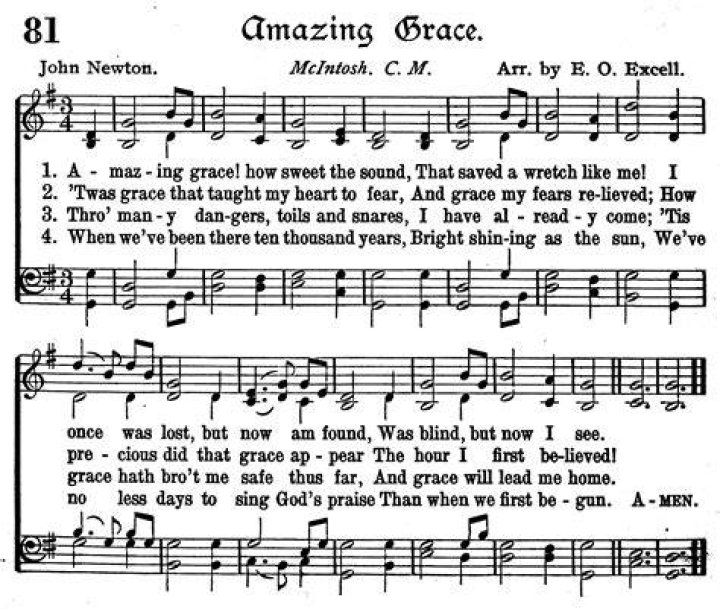 Amazing grace in spanish lyrics