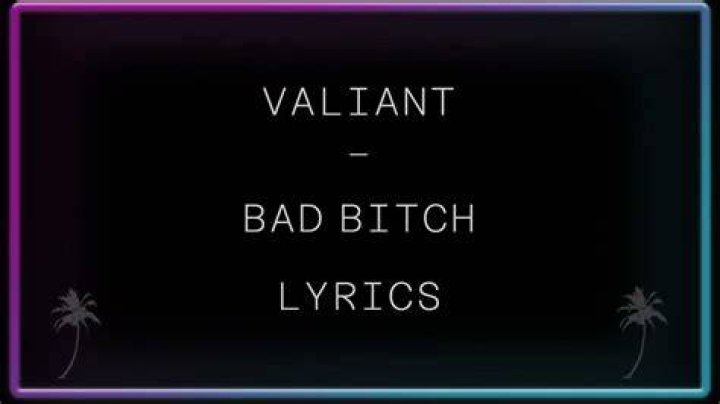 Bad bitches valiant lyrics