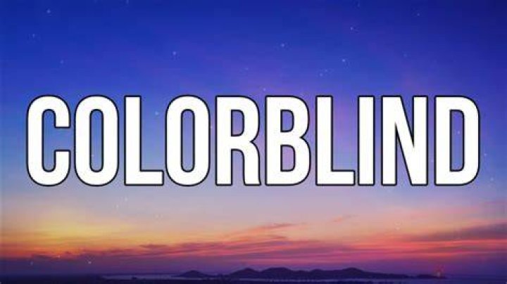 Craig strickland colorblind lyrics
