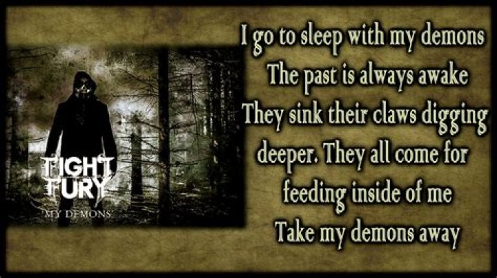 I fight my demons lyrics