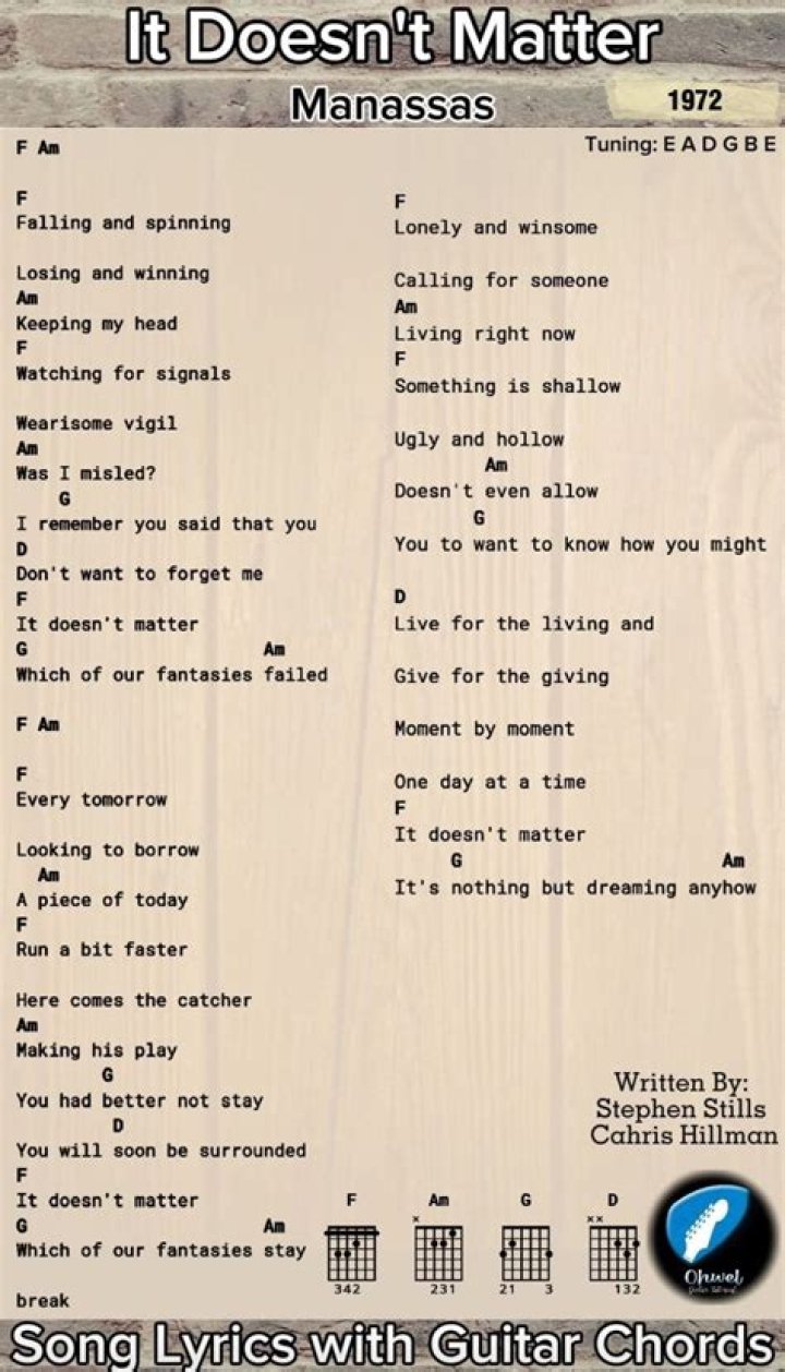It doesn’t matter what they say lyrics