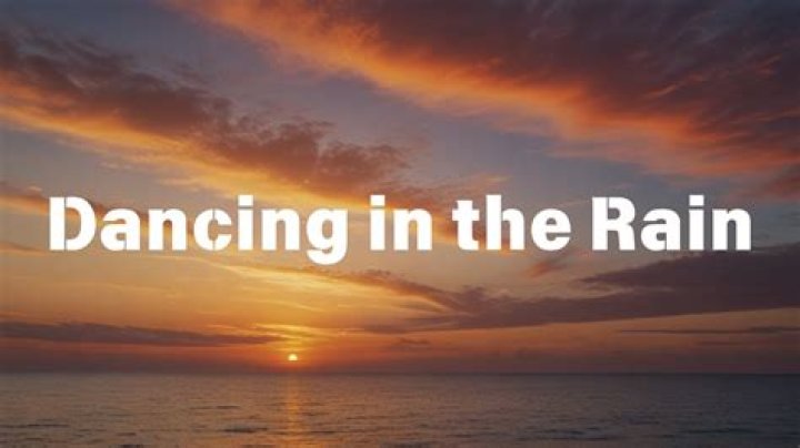 Its the dancing in the rain lyrics