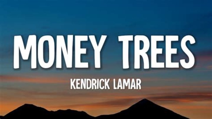 Kendrick lamar money trees lyrics