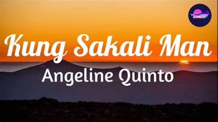 Kung sakali man lyrics