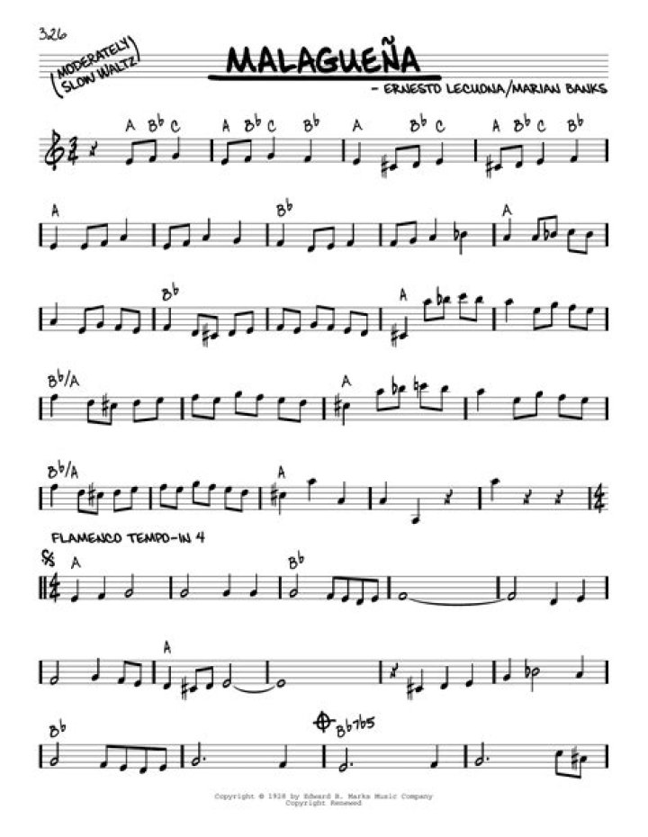 La malagueña lyrics