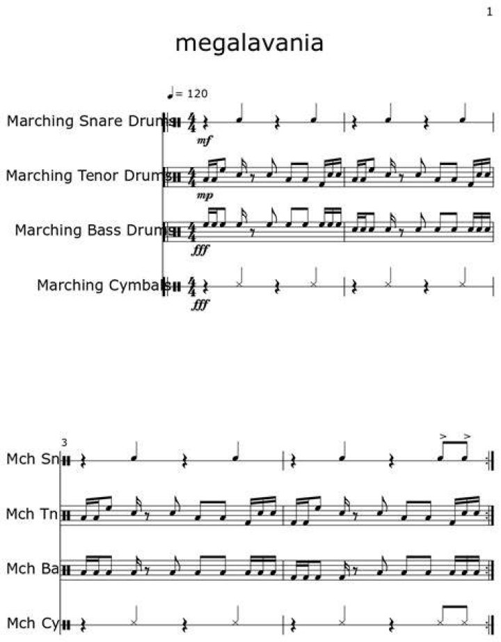 Megalavania lyrics