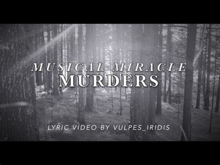 Murders miracle musical lyrics