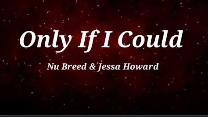 Nu breed only if i could lyrics