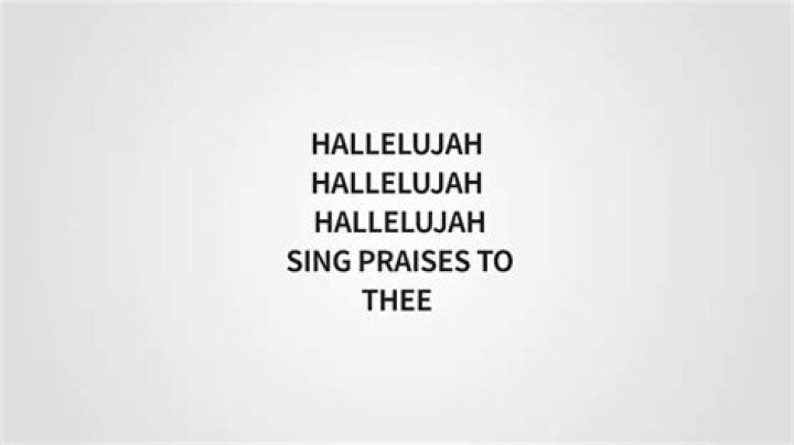 Sing praises to thee lyrics lyrics