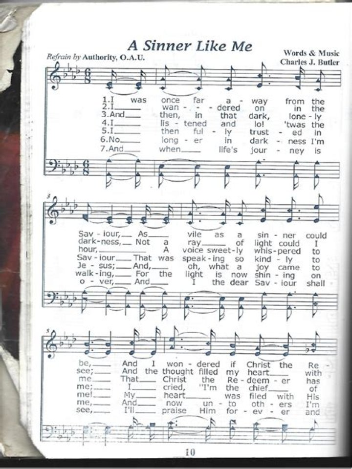 Sinner like me laos in harmony lyrics