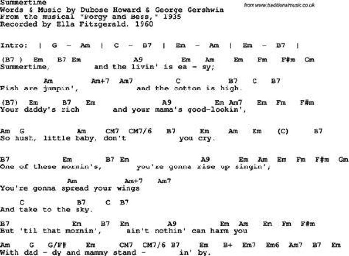 Summertime in england lyrics