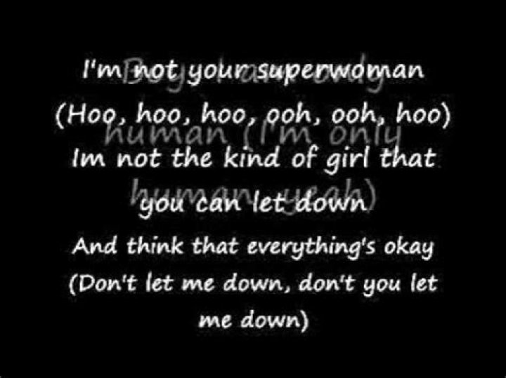 Super woman lyrics