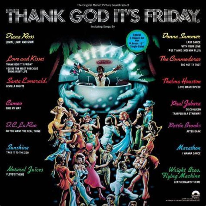 Thank god it’s friday lyrics