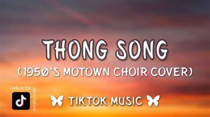 The thong song lyrics