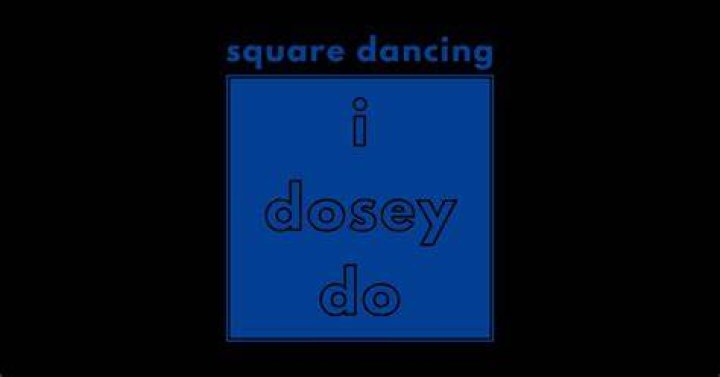 To dosey doe square dance lyrics