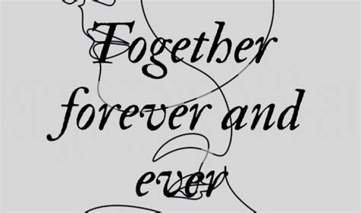 Together forever and ever ever lyrics