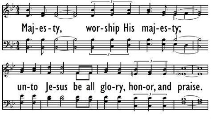 Worship his majesty lyrics