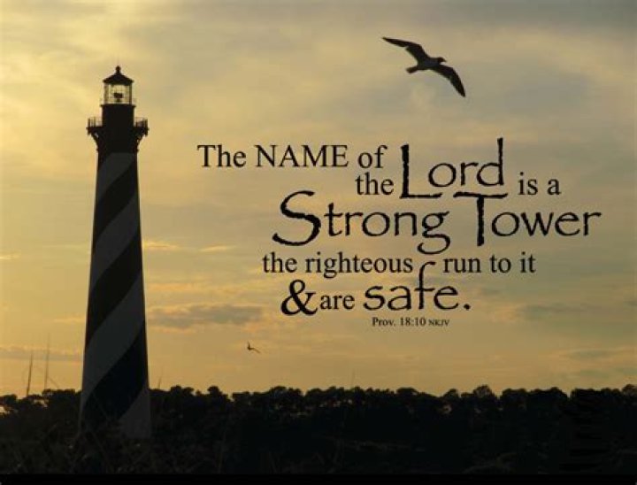 Your name is a strongtower jesus lyrics